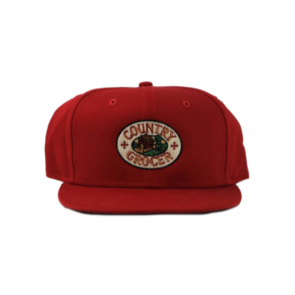 New Era Snapback Hat – Red – Country Grocer Wear